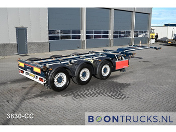 Semi-reboque transportador de contêineres/ Caixa móvel D-TEC