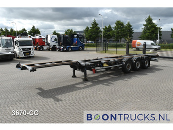 Semi-reboque transportador de contêineres/ Caixa móvel Kögel PORT 40 SIMPLEX 20 | 2x20-30-40ft HC * LIFT AXLE * SAF / DISC * EXTENDABLE REAR * MOT 02-2026: foto 5