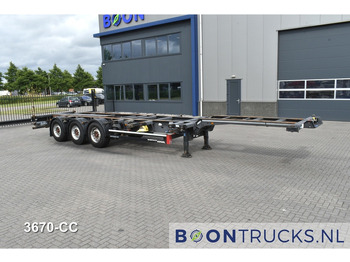 Semi-reboque transportador de contêineres/ Caixa móvel Kögel PORT 40 SIMPLEX 20 | 2x20-30-40ft HC * LIFT AXLE * SAF / DISC * EXTENDABLE REAR * MOT 02-2026: foto 4