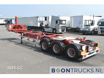 Semi-reboque transportador de contêineres/ Caixa móvel LAG O-3-CC | 30ft TIPPING CHASSIS * 24v SELF SUPPORT * BPW/DISC: foto 4 Semi-reboque transportador de contêineres/ Caixa móvel LAG O-3-CC | 30ft TIPPING CHASSIS * 24v SELF SUPPORT * BPW/DISC: foto 4
