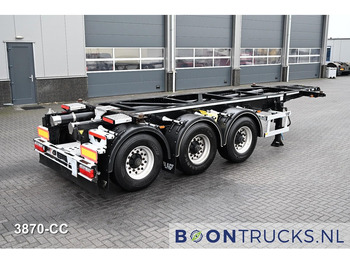 Semi-reboque transportador de contêineres/ Caixa móvel LAG