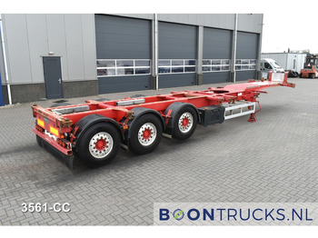 Semi-reboque transportador de contêineres/ Caixa móvel RENDERS