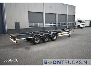 Semi-reboque transportador de contêineres/ Caixa móvel VAN HOOL 40'