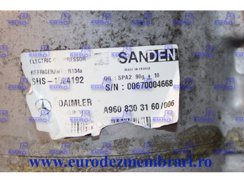 Compressor de ar condicionado por Camião COMPRESOR CLIMA STATIONARE MERCEDES ACTROS MP4 A9608303160: foto 2 Compressor de ar condicionado por Camião COMPRESOR CLIMA STATIONARE MERCEDES ACTROS MP4 A9608303160: foto 2
