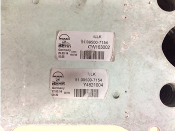 Sistema de arrefecimento por Camião RADIATORE ARIA COMBURENTE - MOTORI MAN D2066 - D2676 - EURO 6: foto 5