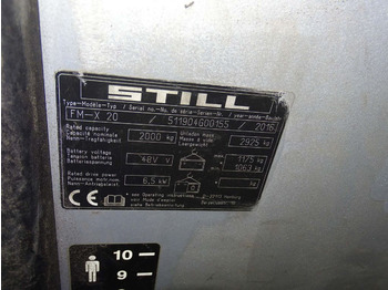Empilhador retráctil Still FM-X20: foto 5