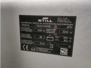 Empilhadeira elétrica Still RX20-16: foto 5