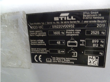 Empilhadeira elétrica Still RX20-16C: foto 5