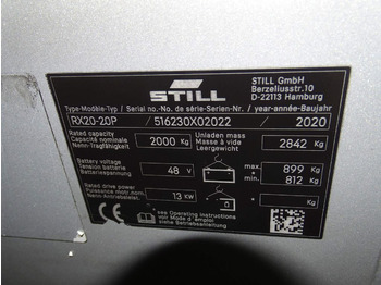 Empilhadeira elétrica Still RX20-20P: foto 5
