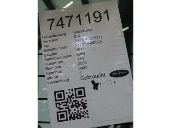 Empilhadeira elétrica STILL RX60