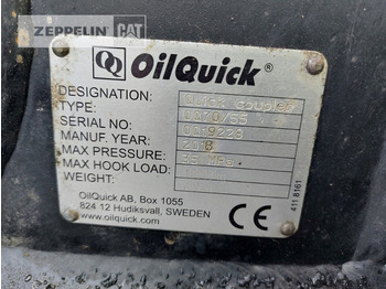 Acoplamento rápido por Máquina de construção Oilquick Deutschland GmbH Primärprodukte Kompo: foto 3