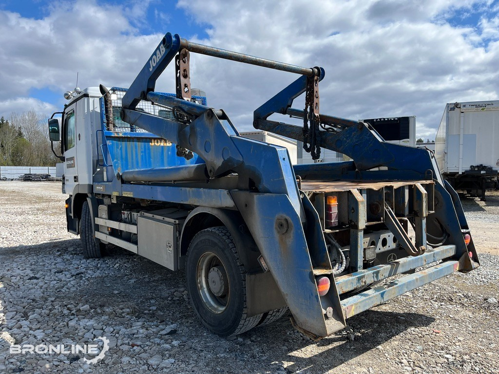 2004 Mercedes-Benz Actros 1832 Skip Loader Joab - Camião multibenne: foto 4 2004 Mercedes-Benz Actros 1832 Skip Loader Joab - Camião multibenne: foto 4