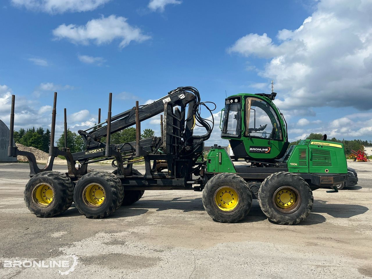 2010 John Deere 1110E Forwarder 8x8 - Forwarder: foto 2 2010 John Deere 1110E Forwarder 8x8 - Forwarder: foto 2