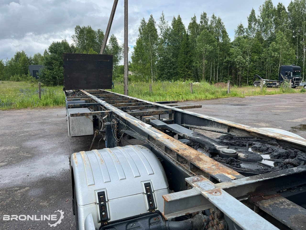 GS*Meppel OB120-2000 semi-trailer chassis - Semi-reboque chassi: foto 1 GS*Meppel OB120-2000 semi-trailer chassis - Semi-reboque chassi: foto 1