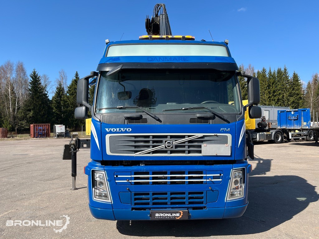 2008 VOLVO FM440 6x2+HIAB Crane+Platform trailer - Tractor, Semi-reboque plataforma/ Caixa aberta: foto 3 2008 VOLVO FM440 6x2+HIAB Crane+Platform trailer - Tractor, Semi-reboque plataforma/ Caixa aberta: foto 3