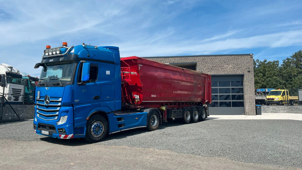 Kempf SKM 35/3 Kipper Mulde Lift Schrott Stahl 50m - Semi-reboque basculante: foto 1 Kempf SKM 35/3 Kipper Mulde Lift Schrott Stahl 50m - Semi-reboque basculante: foto 1