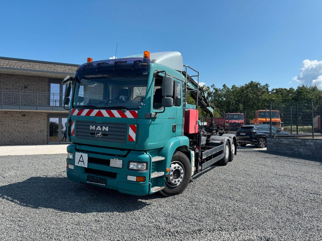 MAN TGA 26.360 Kran TeRex Multilift Fernbedienung - Camião polibenne, Camião grua: foto 3 MAN TGA 26.360 Kran TeRex Multilift Fernbedienung - Camião polibenne, Camião grua: foto 3