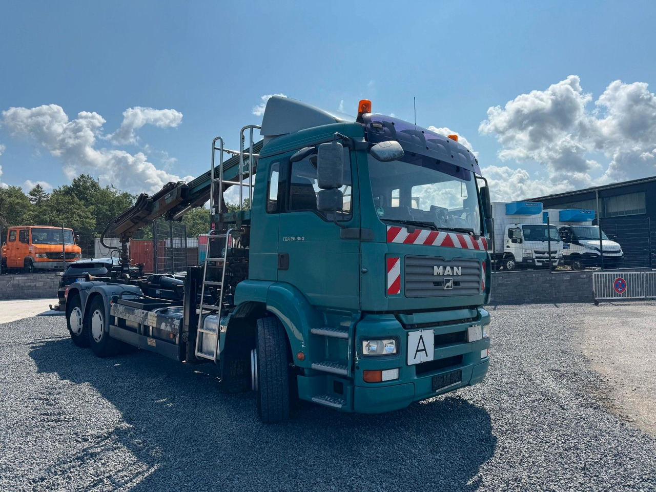MAN TGA 26.360 Kran TeRex Multilift Fernbedienung - Camião polibenne, Camião grua: foto 5 MAN TGA 26.360 Kran TeRex Multilift Fernbedienung - Camião polibenne, Camião grua: foto 5