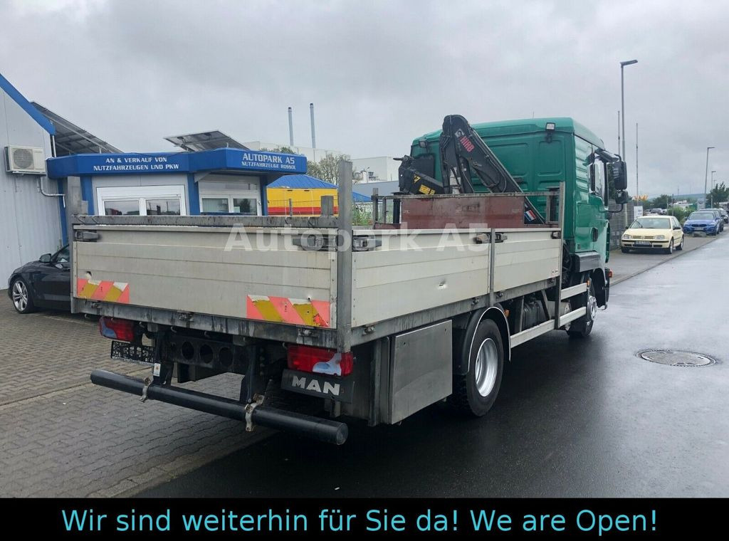 MAN TGL 8.180 4x2 Kran Hiab Tempomat - Camião de caixa aberta/ Plataforma, Camião grua: foto 4 MAN TGL 8.180 4x2 Kran Hiab Tempomat - Camião de caixa aberta/ Plataforma, Camião grua: foto 4