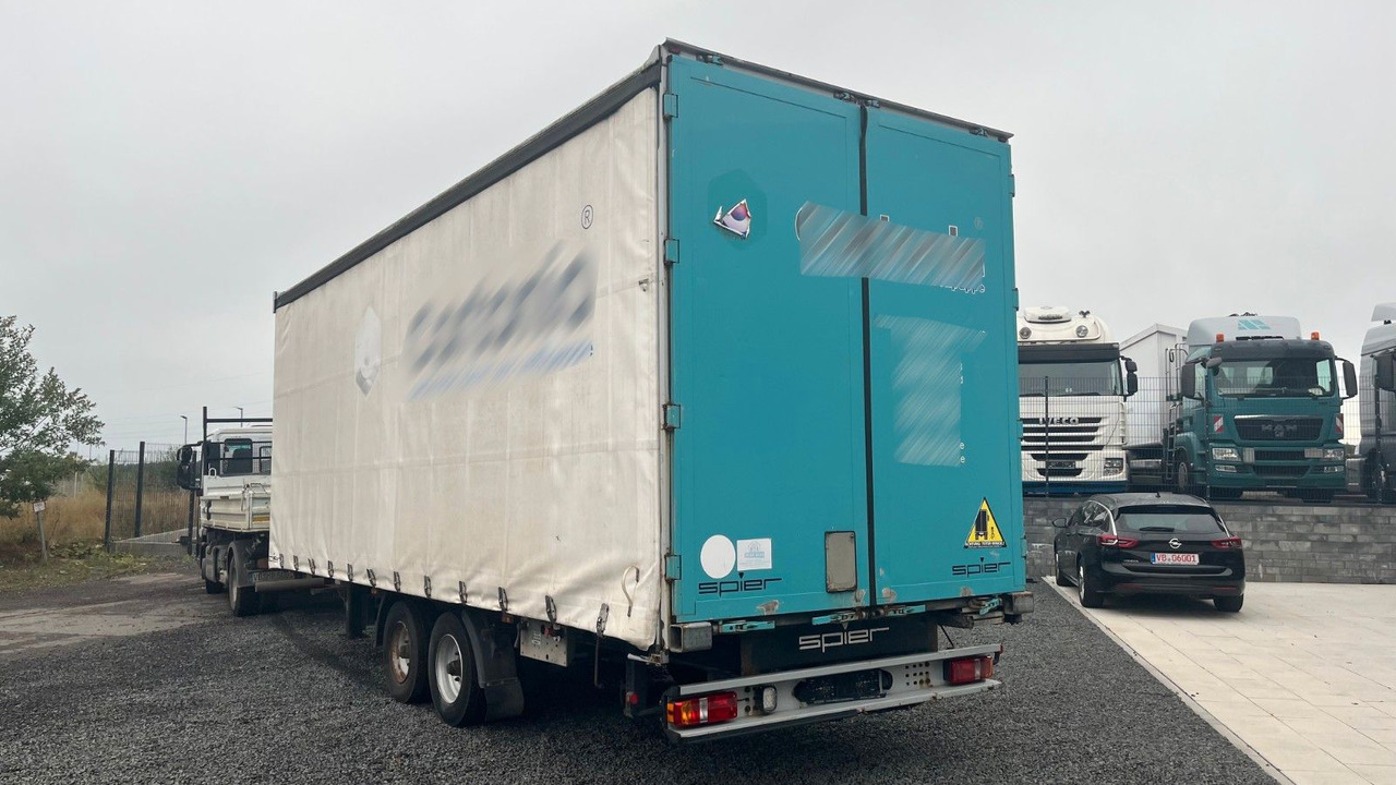 Spier ZPL 255 Tandem Anhänger BPW Achsen - Reboque de lona: foto 3 Spier ZPL 255 Tandem Anhänger BPW Achsen - Reboque de lona: foto 3