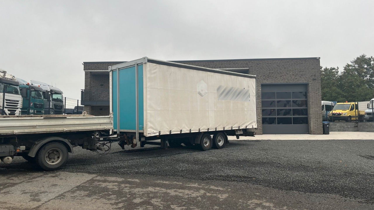 Spier ZPL 255 Tandem Anhänger BPW Achsen - Reboque de lona: foto 1 Spier ZPL 255 Tandem Anhänger BPW Achsen - Reboque de lona: foto 1