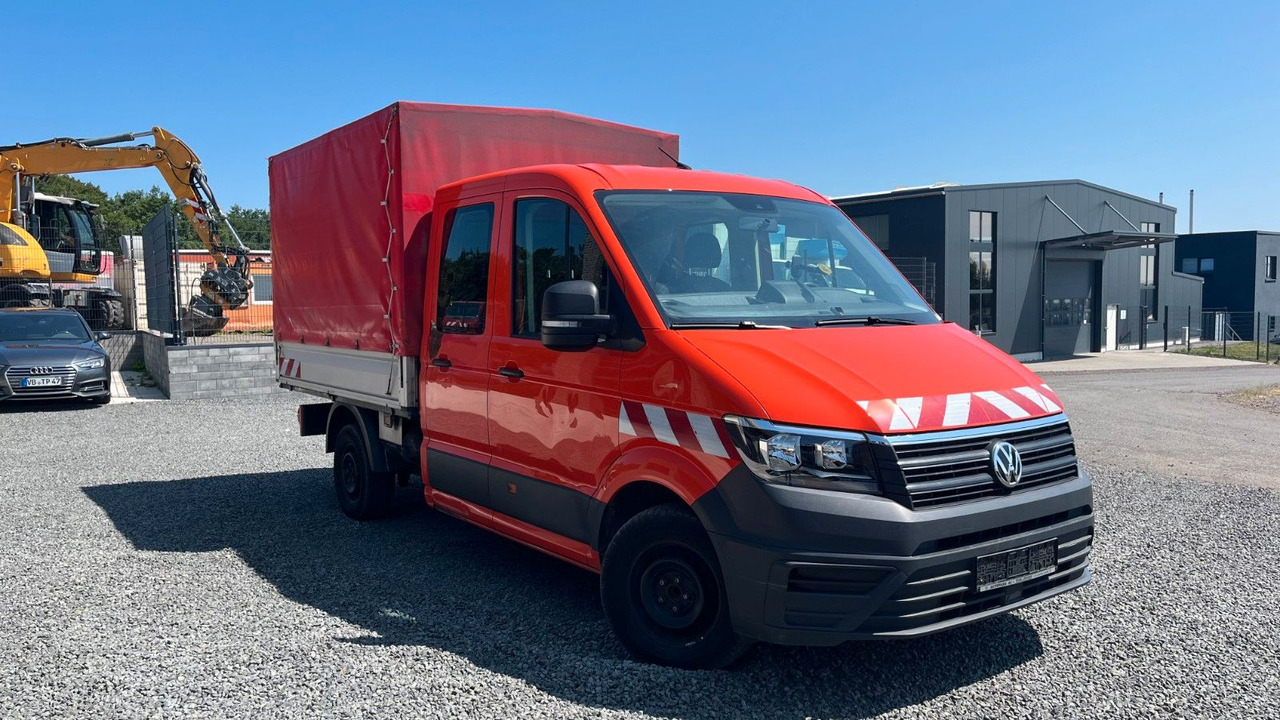 Volkswagen Crafter Pritsche Plane 35 DOKA mittellang RWD - Carrinha de lona, Carrinha cabine dupla: foto 3 Volkswagen Crafter Pritsche Plane 35 DOKA mittellang RWD - Carrinha de lona, Carrinha cabine dupla: foto 3