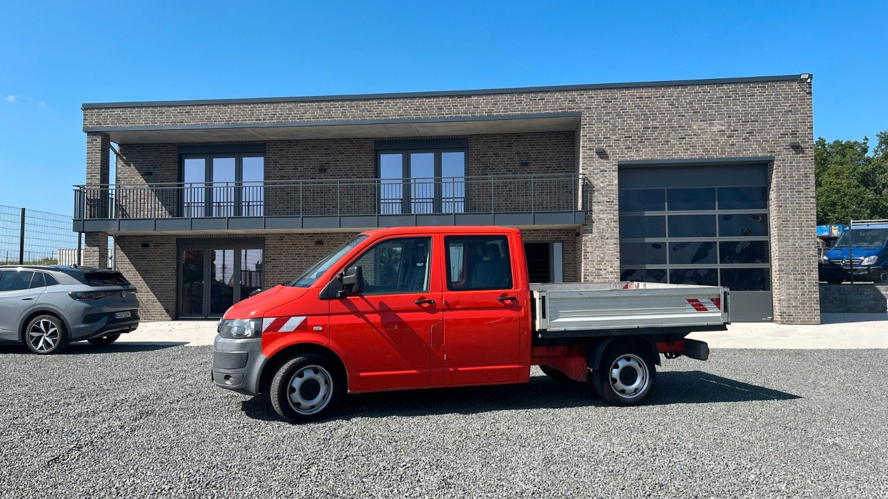 Volkswagen T5 Transporter Pritsche Doppelkabine Doka - Carrinha de caixa aberta, Carrinha cabine dupla: foto 1 Volkswagen T5 Transporter Pritsche Doppelkabine Doka - Carrinha de caixa aberta, Carrinha cabine dupla: foto 1