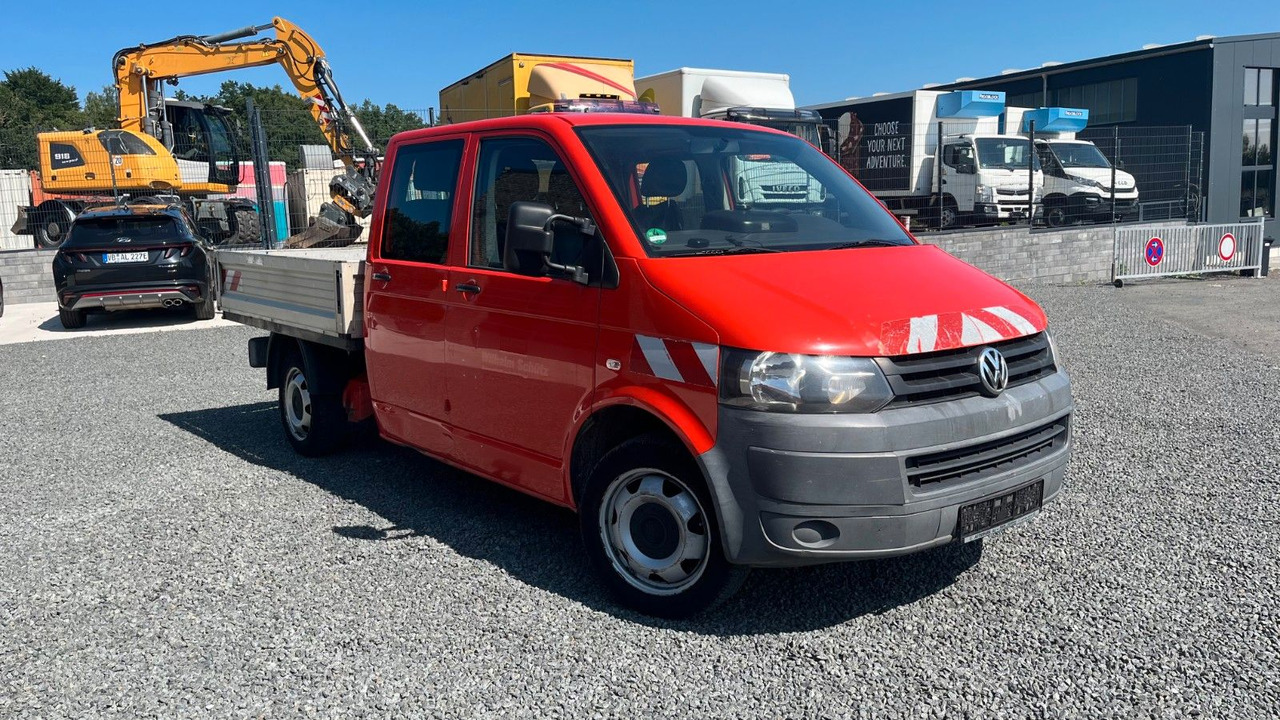 Volkswagen T5 Transporter Pritsche Doppelkabine Doka - Carrinha de caixa aberta, Carrinha cabine dupla: foto 3 Volkswagen T5 Transporter Pritsche Doppelkabine Doka - Carrinha de caixa aberta, Carrinha cabine dupla: foto 3