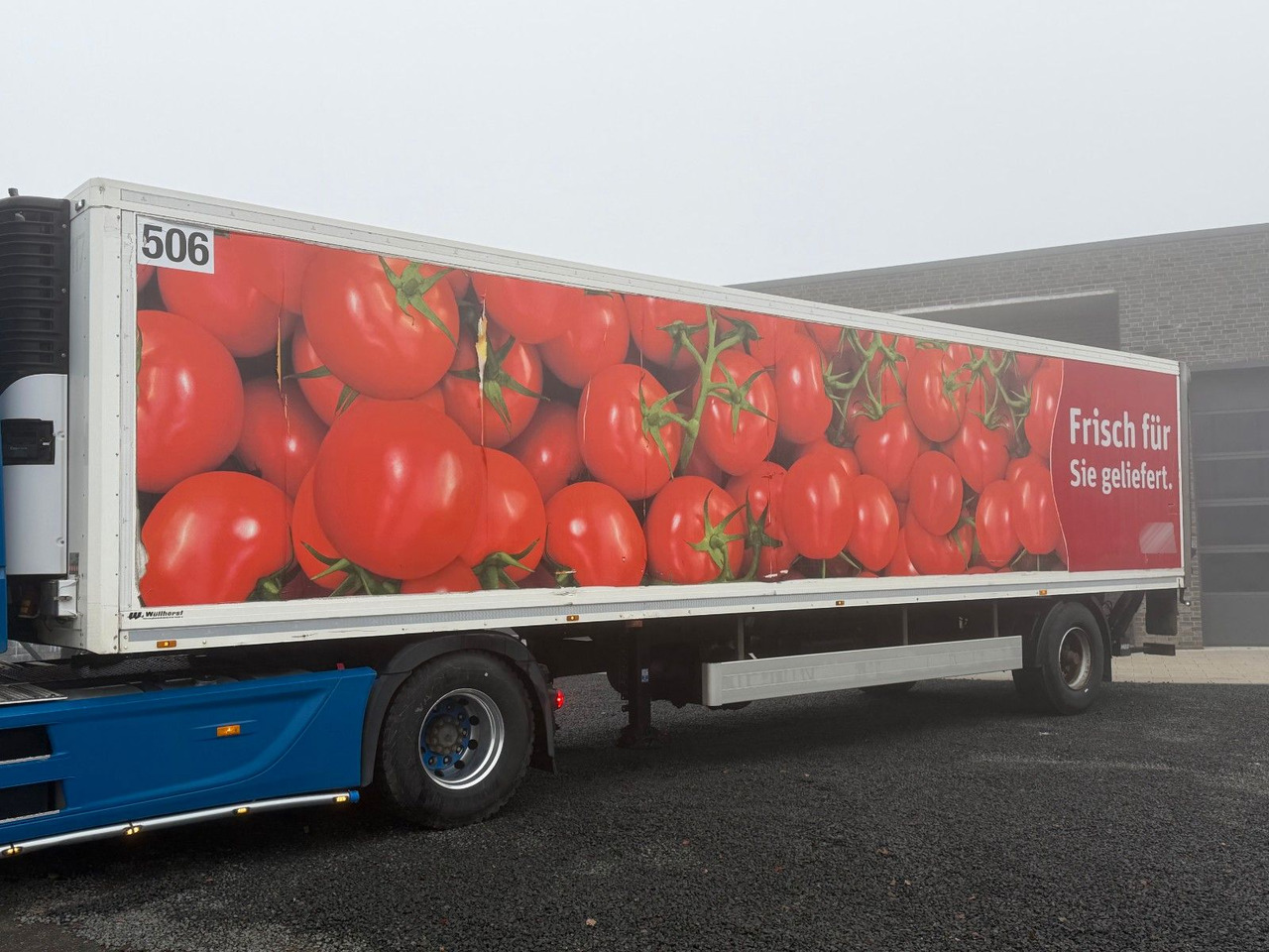 Wuellhorst TFS10-1TRT Kühlkoffer Lenkachse 1-Ach - Semi-reboque frigorífico: foto 1 Wuellhorst TFS10-1TRT Kühlkoffer Lenkachse 1-Ach - Semi-reboque frigorífico: foto 1