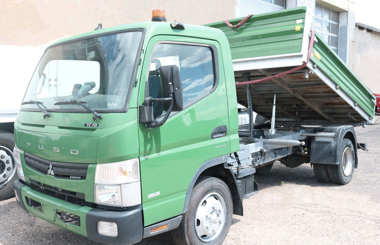 Carrinha basculante FUSO 7C18 / 3-S. Kipper + Kran + Funk: foto 1