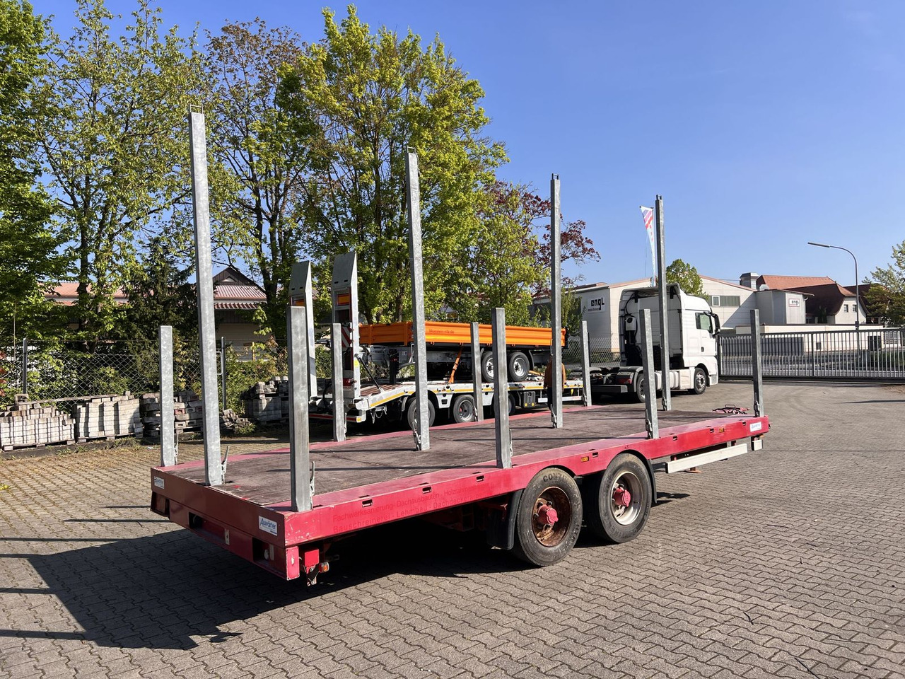 Auwärter Tandempritsche, ausziehbar, wenig Benutzt - Reboque plataforma/ Caixa aberta: foto 4 Auwärter Tandempritsche, ausziehbar, wenig Benutzt - Reboque plataforma/ Caixa aberta: foto 4