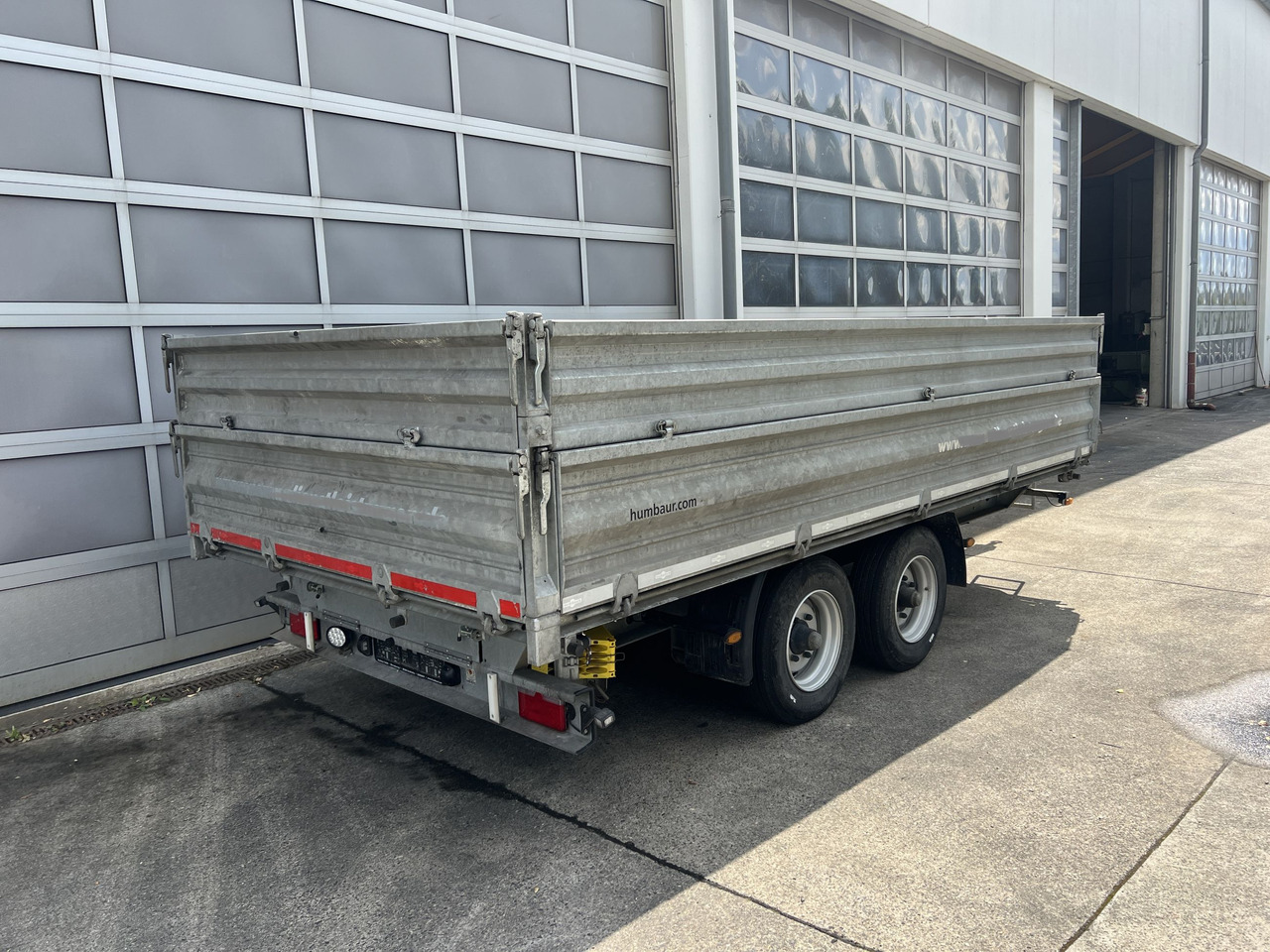 Humbaur D1AC Tandemkipper- Tieflader mit Aufsatz, neuwertig - Reboque basculante: foto 3 Humbaur D1AC Tandemkipper- Tieflader mit Aufsatz, neuwertig - Reboque basculante: foto 3