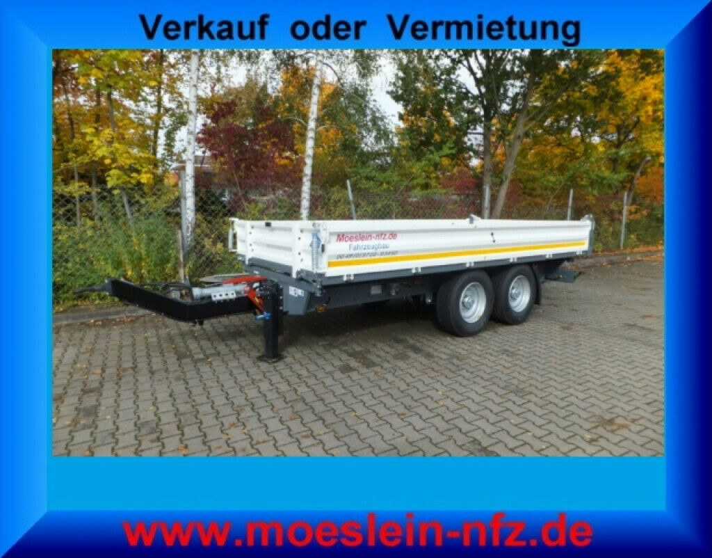 Möslein 13 t GG Tandem Kipper-- Neufahrzeug -- - Reboque basculante: foto 1 Möslein 13 t GG Tandem Kipper-- Neufahrzeug -- - Reboque basculante: foto 1