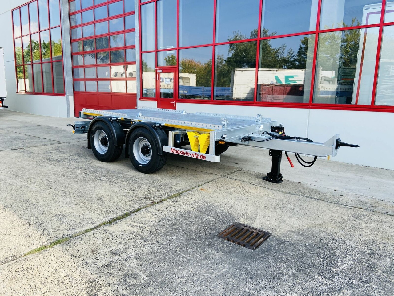 Reboque ampliroll/ Multibenne Möslein  14 t Tandem- Absetzmuldenanhänger,geschlossenen: foto 10
