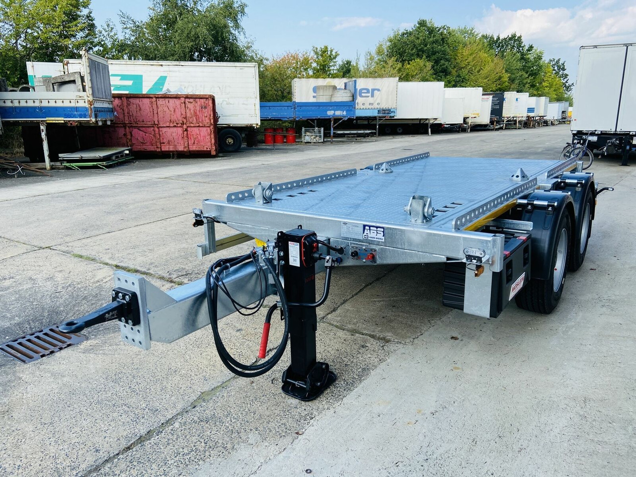 Möslein 14 t Tandem- Absetzmuldenanhänger,geschlossenen - Reboque ampliroll/ Multibenne: foto 5 Möslein 14 t Tandem- Absetzmuldenanhänger,geschlossenen - Reboque ampliroll/ Multibenne: foto 5
