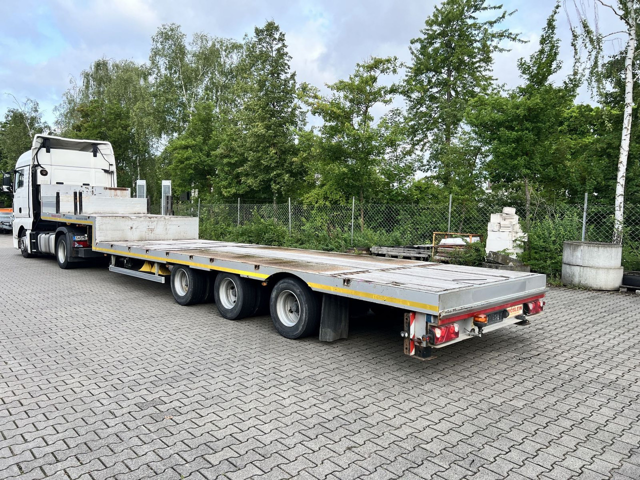 Möslein 3 Achs Satteltieflader - Semi-reboque baixa: foto 4 Möslein 3 Achs Satteltieflader - Semi-reboque baixa: foto 4