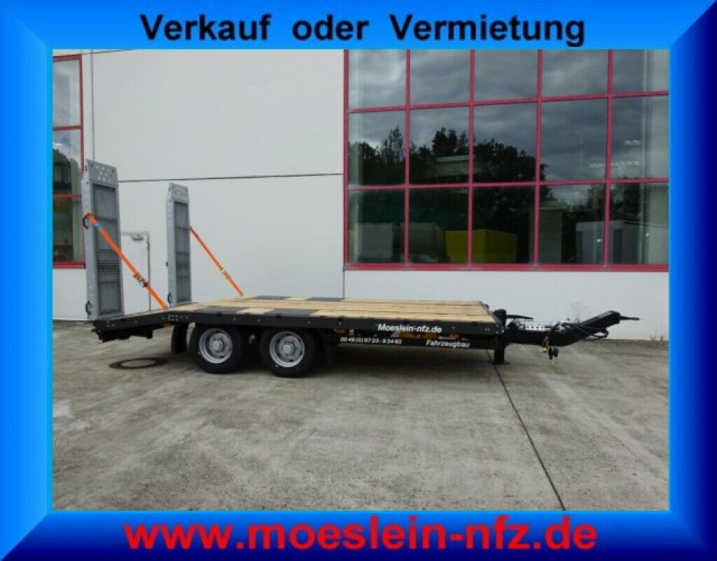 Reboque baixa Möslein Neuer Tandemtieflader 13 t GG: foto 1