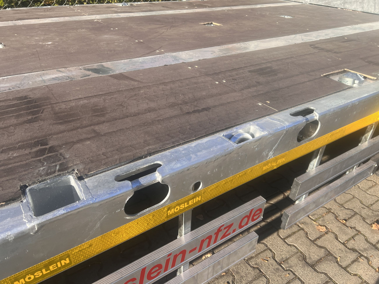 Reboque baixa novo Möslein T 3 Plato 8,6 m  3 Achs Jumbo- Plato- Anhänger 8,60 m, Mega: foto 10