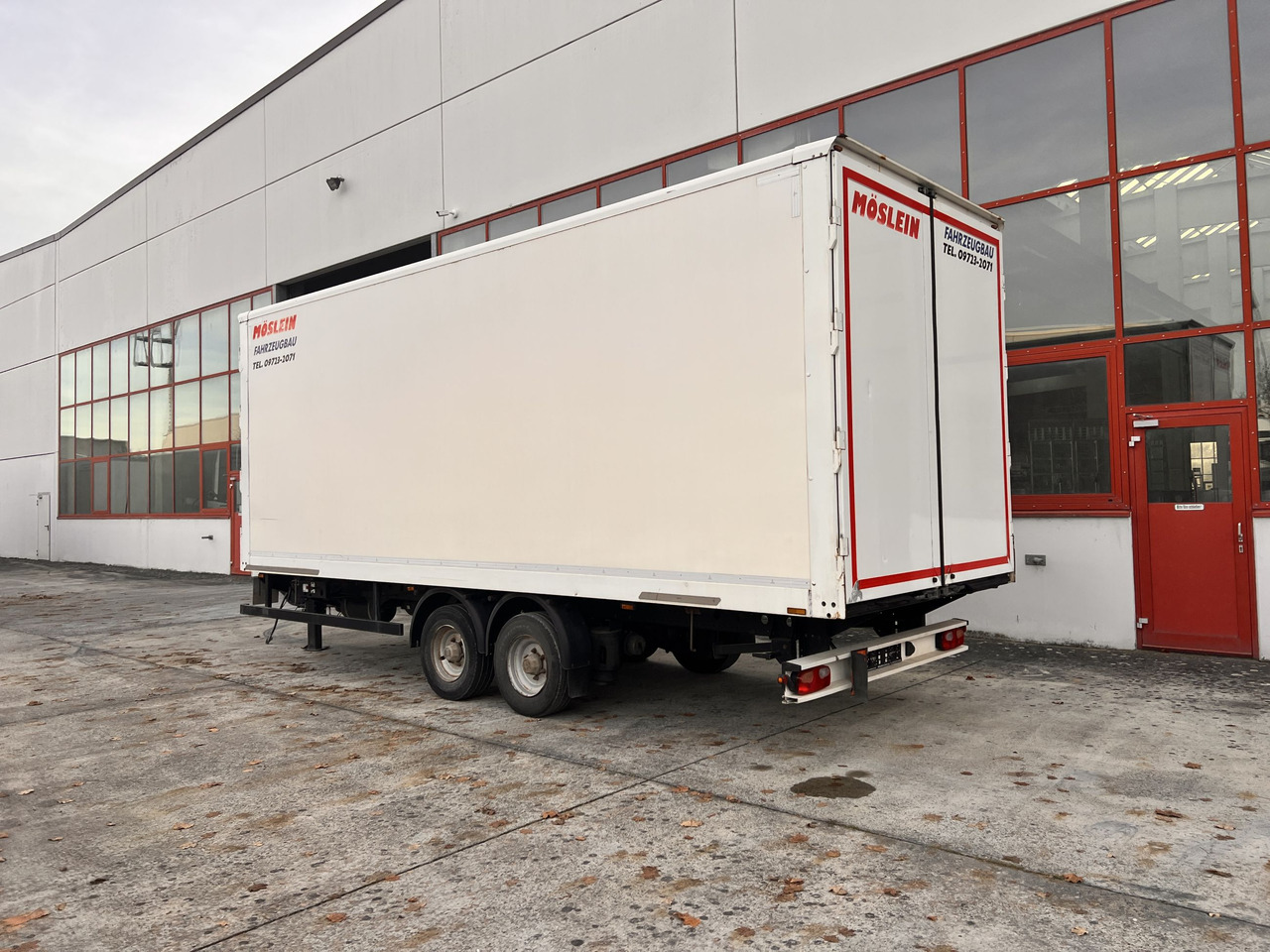 Möslein TKO 105 D Schwebheim Tandem- Koffer- Anhänger, Durchladbar - Reboque furgão: foto 2 Möslein TKO 105 D Schwebheim Tandem- Koffer- Anhänger, Durchladbar - Reboque furgão: foto 2