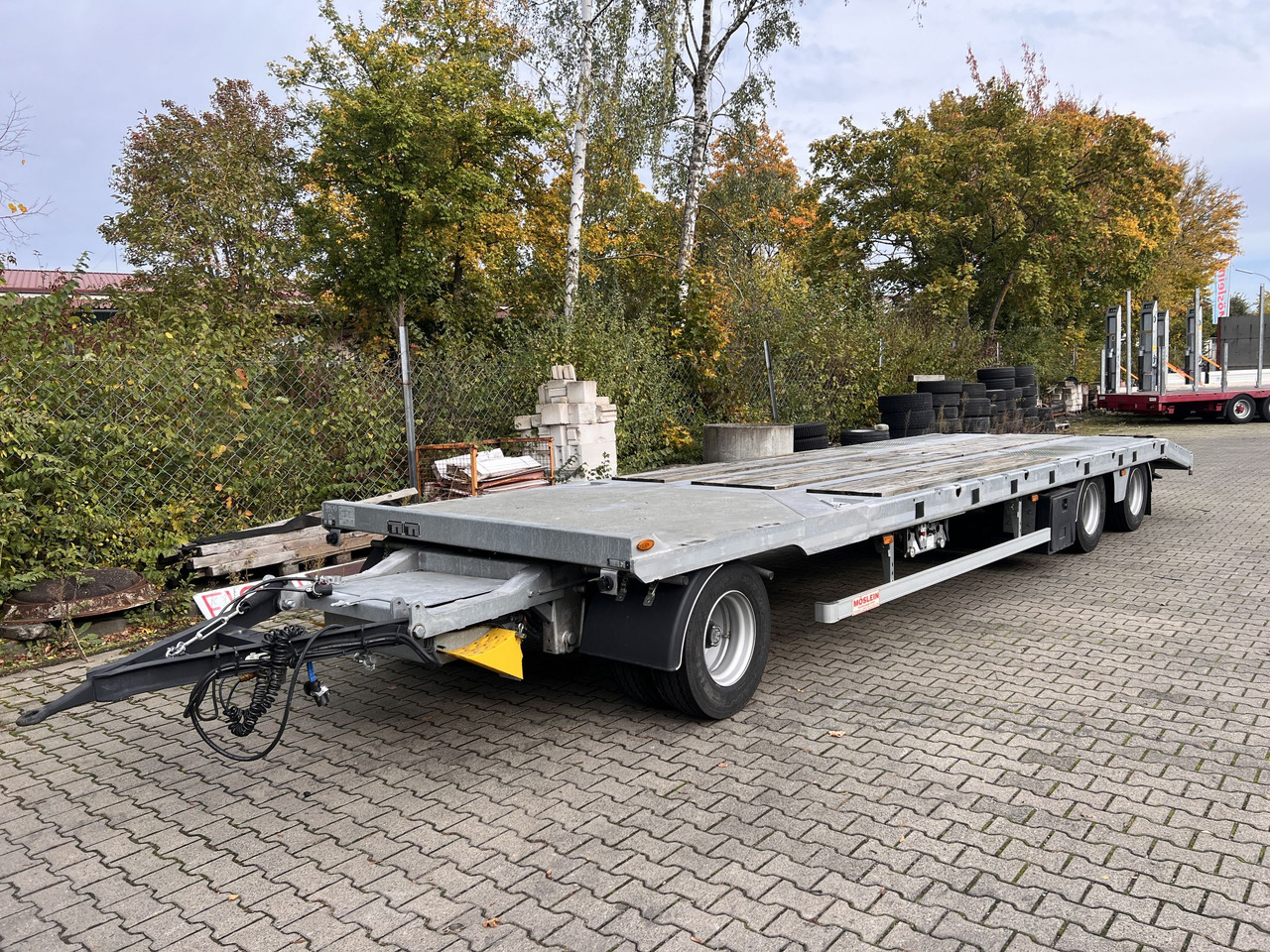 Möslein TO 3 F Schwebheim 3 Achs Tiefladeranhänger - Reboque baixa: foto 3 Möslein TO 3 F Schwebheim 3 Achs Tiefladeranhänger - Reboque baixa: foto 3