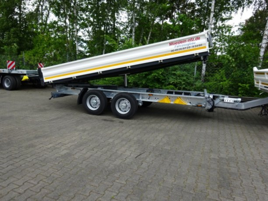 Möslein TTD 13 Weiß 13 t Tandem 3- Seitenkipper Tieflader-- Neufahrzeug -- - Reboque basculante: foto 3 Möslein TTD 13 Weiß 13 t Tandem 3- Seitenkipper Tieflader-- Neufahrzeug -- - Reboque basculante: foto 3