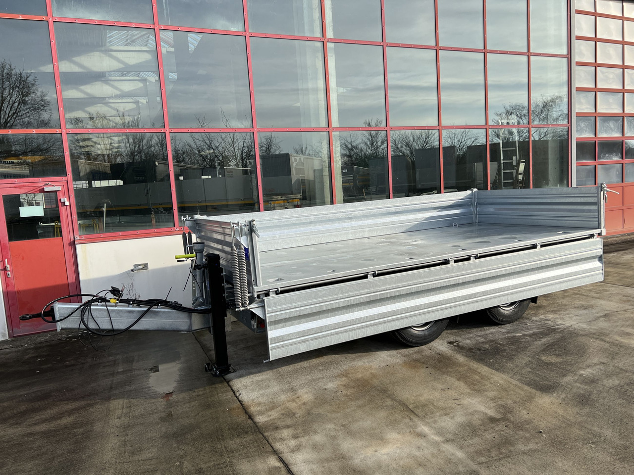 Reboque basculante novo Möslein TTD 19 B  neuer 19 t Tandemkipper- Tieflader: foto 10