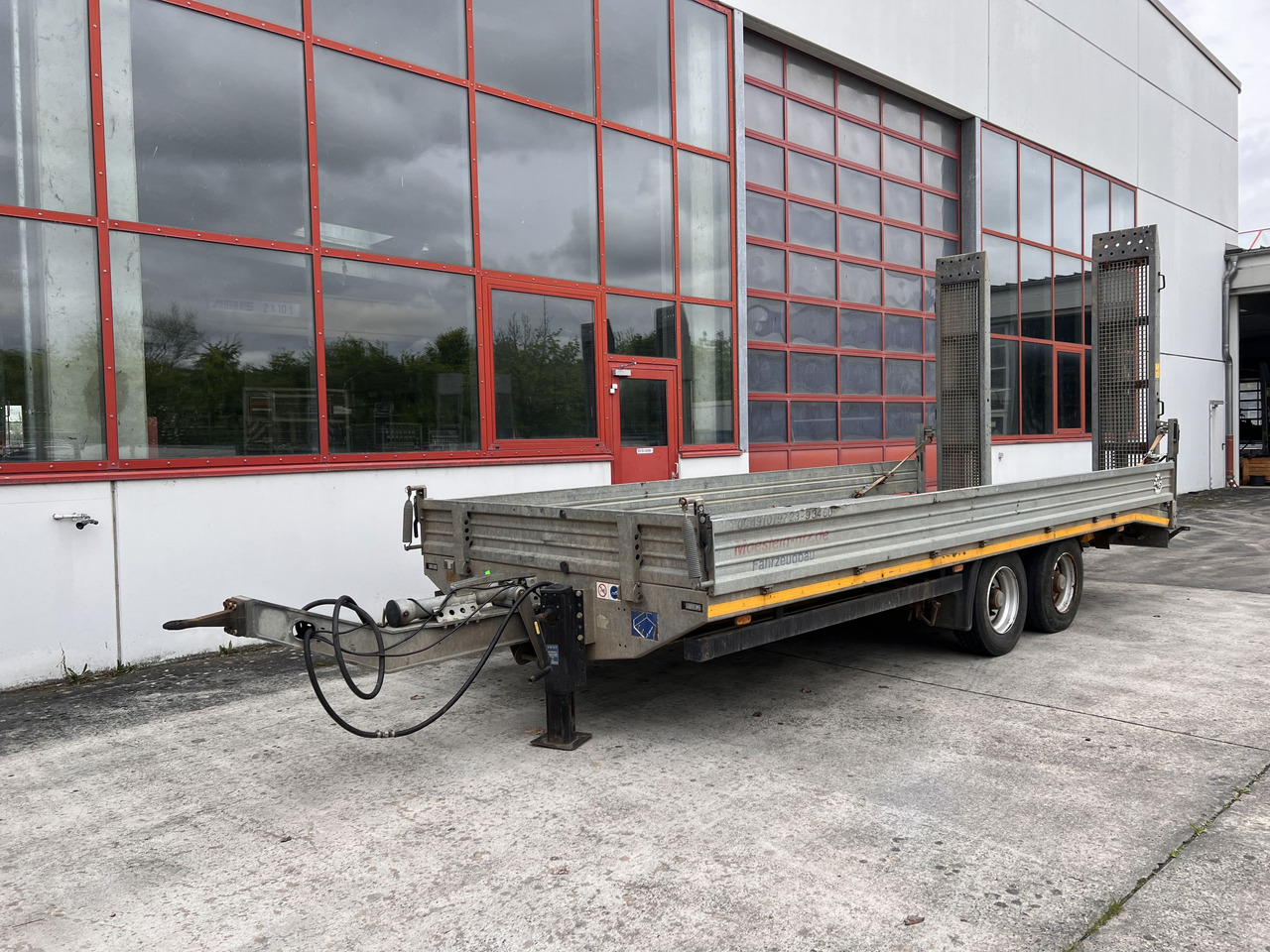 Möslein TTS 13 Schwebheim 13 t Tandemtieflader - Reboque baixa: foto 3 Möslein TTS 13 Schwebheim 13 t Tandemtieflader - Reboque baixa: foto 3