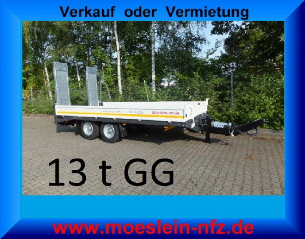 Möslein TTT 13- 5,2 Weiß Neuer Tandemtieflader 13 t GG - Reboque baixa: foto 4 Möslein TTT 13- 5,2 Weiß Neuer Tandemtieflader 13 t GG - Reboque baixa: foto 4