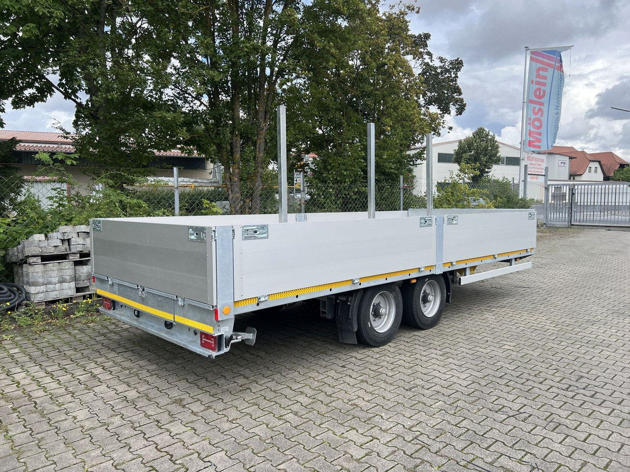 Möslein Tandem- Pritschenanhänger- Tieflader - Reboque plataforma/ Caixa aberta: foto 4 Möslein Tandem- Pritschenanhänger- Tieflader - Reboque plataforma/ Caixa aberta: foto 4