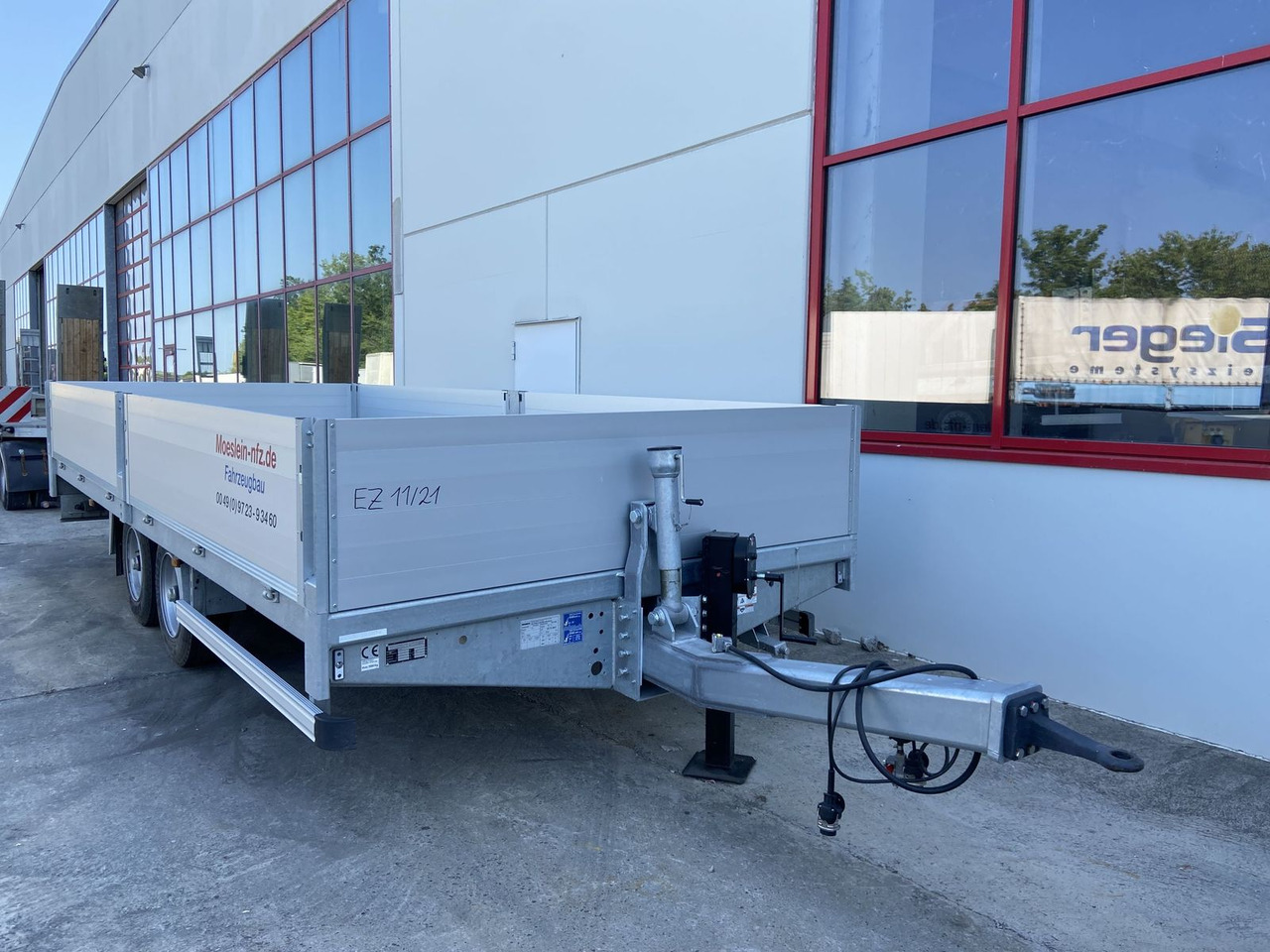 Möslein Tandem- Pritschenanhänger, neuwertig - Reboque plataforma/ Caixa aberta: foto 3 Möslein Tandem- Pritschenanhänger, neuwertig - Reboque plataforma/ Caixa aberta: foto 3