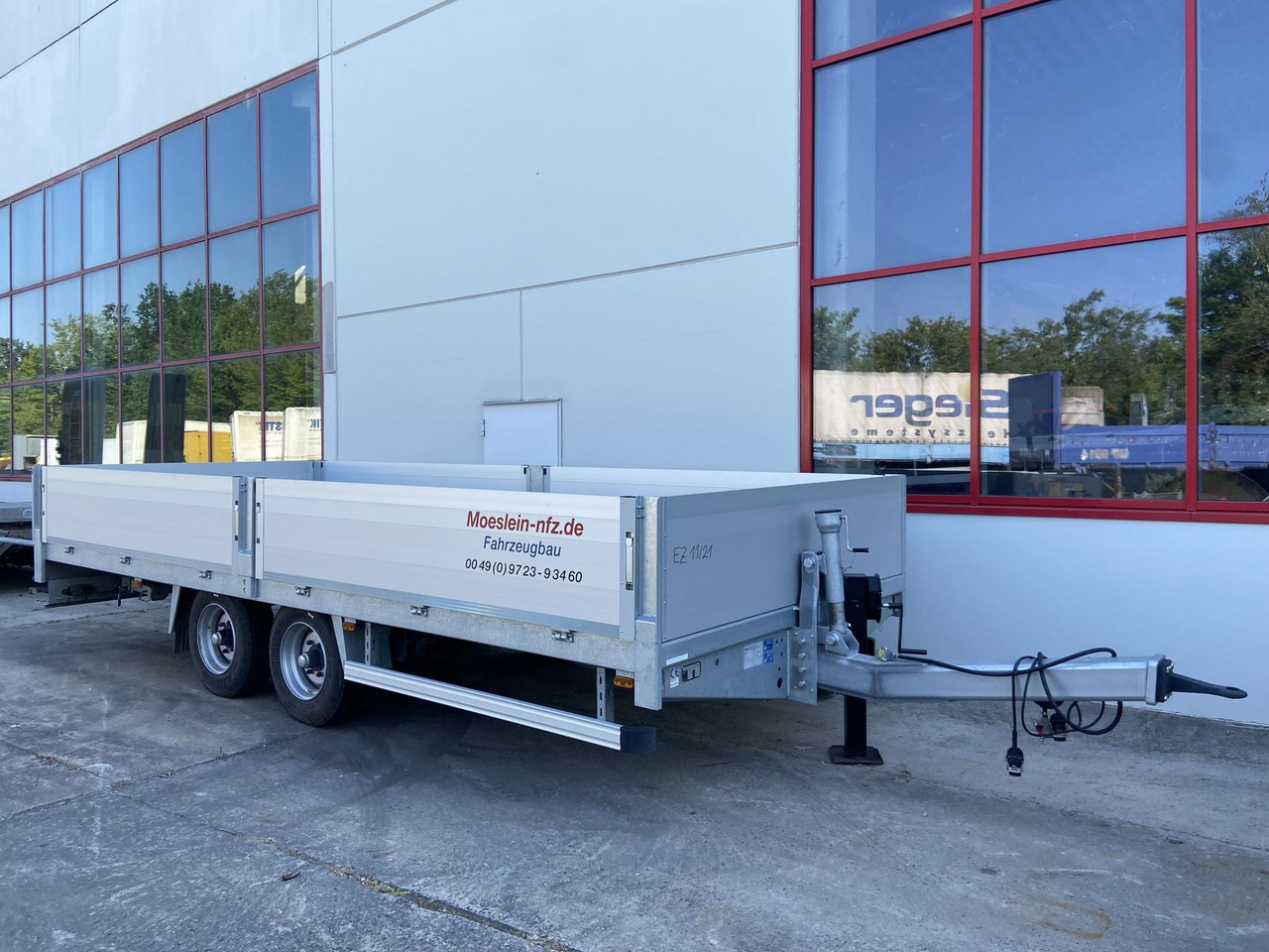 Möslein Tandem- Pritschenanhänger, neuwertig - Reboque plataforma/ Caixa aberta: foto 2 Möslein Tandem- Pritschenanhänger, neuwertig - Reboque plataforma/ Caixa aberta: foto 2