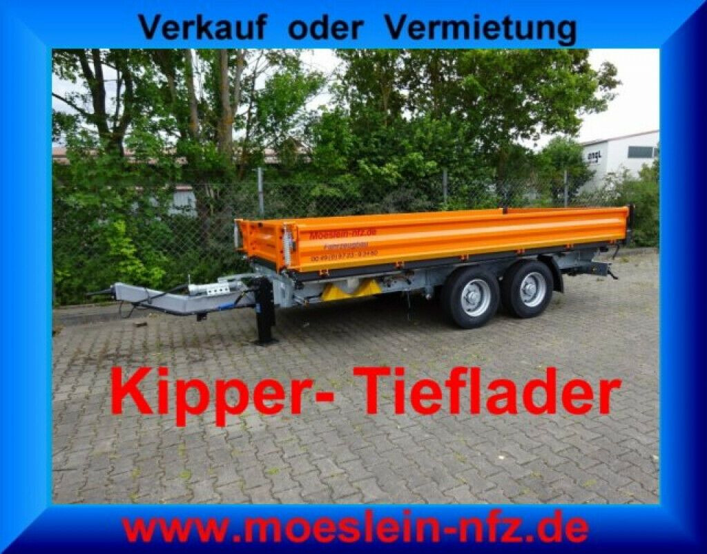 Möslein neuer Tandem 3- Seitenkipper Tieflader-- Neufah - Reboque basculante: foto 2 Möslein neuer Tandem 3- Seitenkipper Tieflader-- Neufah - Reboque basculante: foto 2