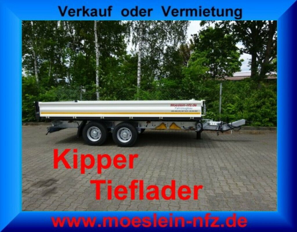 Möslein neuer Tandem 3- Seitenkipper Tieflader-- Neufah - Reboque basculante: foto 2 Möslein neuer Tandem 3- Seitenkipper Tieflader-- Neufah - Reboque basculante: foto 2