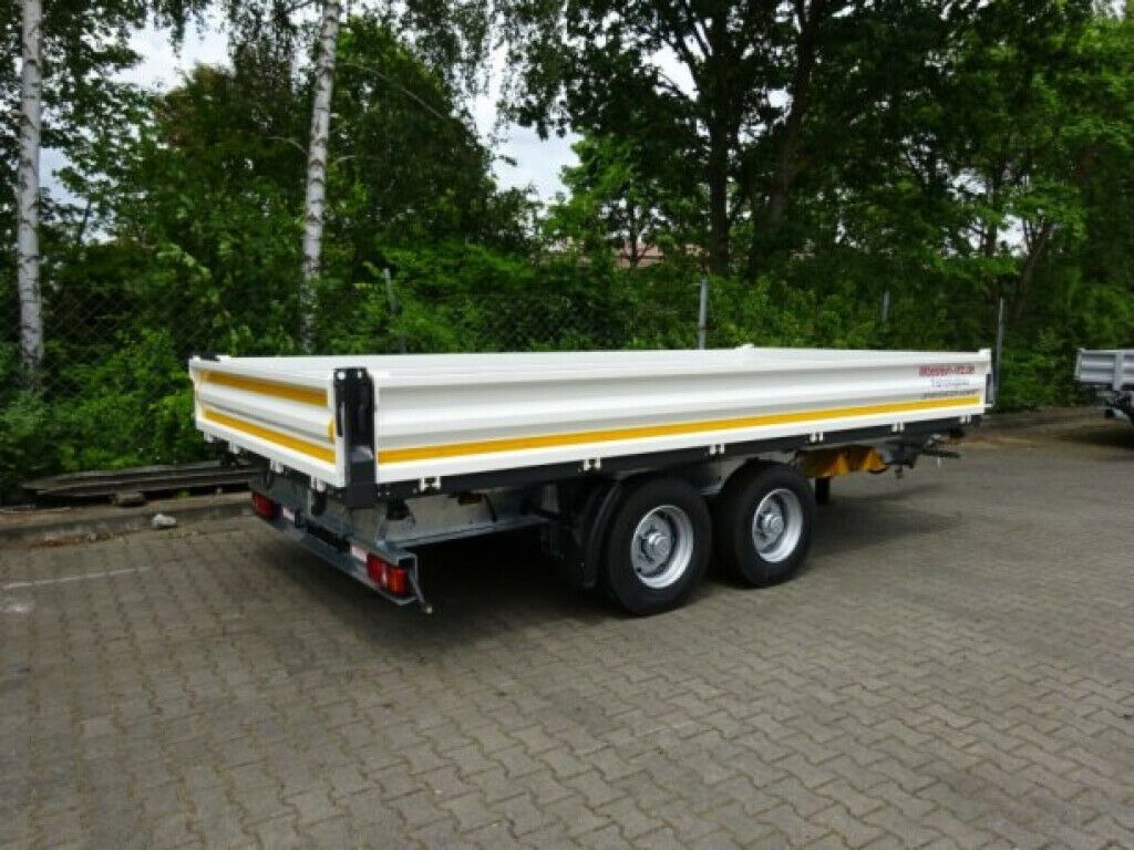 Reboque basculante Möslein  neuer Tandem 3- Seitenkipper Tieflader-- Neufah: foto 8